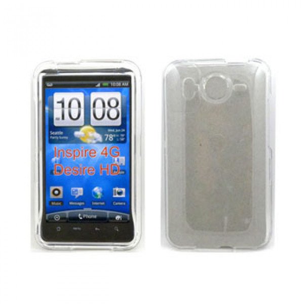 Wholesale HTC Inspire 4G Hard Protector Case (Clear)